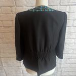 Boston Proper Muse For Beaded Fitted Black Career Blazer NWOT **Flawed Size 10 Photo 5