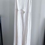 H&M Coachella Collection by Boho Maxi Festival Dress SZ 6 Natural Flowy Dress Photo 0