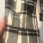 Banana Republic  Black and White Checkered Men's Shirt Photo 5