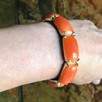 Banana Republic  Orange Stretch Bracelet Photo 1