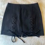 Honey Punch  Mini Skirt w Tie Detail Sz S EUC Photo 0
