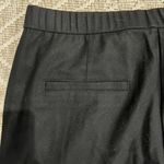Eileen Fisher  Womens Black Wool Trouser Dress Pants Wide Leg Size Large Photo 1