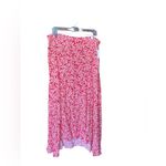 Madewell maxi “red ditzy” skirt size 14 NWT Photo 3