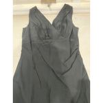 Nicole Miller Black Maxi Dress Evening Gown Formal Party Sleeveless Women's Photo 3