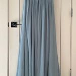 Jenny Yoo Annabelle Convertible Tulle Column Dress Dusty Blue Size 10 Photo 2