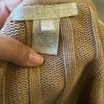 Design History Vintage  Tan Sequin Cardigan Size S Photo 7
