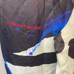 Off-White NEW BRUSHSTROKES STRAIGHT-LEG TROUSERS IN BLACK Size Large Photo 7