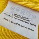 Tory Burch  Yellow Denim Rain Pea Coat Jacket Waxed Cotton sz 6 Photo 9