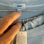 Aerie NWT Sky Blue Cozy Sweatshirt and Sweatpants the set Photo 8