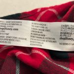 Disney Red/black flannel night shirt Mickey Mouse Santa size XL 100% cotton Photo 5
