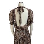 Bec & Bridge Animal Print Flowy Wrap Front Maxi Dress Size 4 Photo 6
