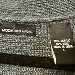 Moda  Green Wool Blend‎ Dress Size Large Photo 5