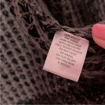 Allison Brittney  Grey Cardigan Sweater with Waterfall Collar Photo 2