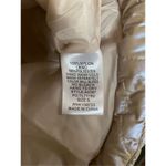 Umgee  Shimmery Quilted Vest in Warm Sand Size Small Photo 4