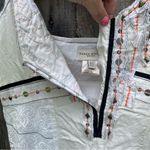 Karen Millen Y2K Silk Asymmetrical Sequin & Embroidered Mini Dress Photo 8