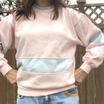 American Vintage Pastel Color block Sweater  Photo 0