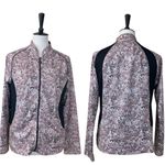 Soma Women's Jacket Purple Black Zip Track Athletic Athleisure Size Medium Photo 11