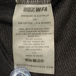 White Fox Boutique Sarahs Day X White Fox Active Cutaway Cropped Sweater Sweatshirt Red Black Med Photo 7