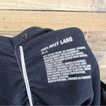 Helmut Lang Ruched Vneck Black Long Sleeve Top Size XS/Small NWT Photo 3