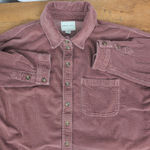 American Eagle Ladies'  Cropped Corduroy shirt Small Photo 2