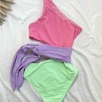 Beach Riot pastel Carlie one piece swimsuit Photo 3