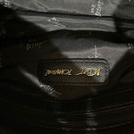 Betsey Johnson  | Quilted Black Bag w/ Iconic Skulls and Adjustable Buckle Strap Photo 9