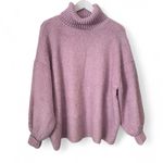 Free People  Milo Oversized Tunic Sweater in Moonlit Orchid Photo 3