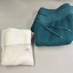 Old Navy Womens Teal Blue Green & White Jogger Pants Plus Size 3X NEW Photo 0