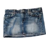 Miss Me  Sidney Denim Mini Skirt Size Medium Photo 0