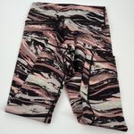 Lululemon Marble Print Capri Leggings Pink Size M Photo 1