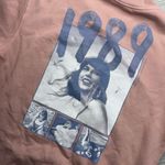 Taylor Swift  1989 Taylors version long sleeve faded distressed style sweater 2xl Photo 5