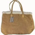 Cannon Women's Tan Suede Purse/Shoulder/Tote Bag SKU 5847 Photo 0