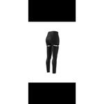 Adidas New  Two-in-One Tights Shorts Always Original Women Originals Black Rib 16 Photo 7
