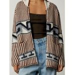 Urban Outfitters  Southwestern Aztec Western Zip Cardigan Sweater Cozy Warm Photo 6