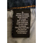 Dollhouse Raw Hem Denim Mini Skirt Western Y2K 90's Festival Country Rodeo Utility Size‎ 5 Photo 4