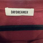 Free People NWOT Daydreamer Gingham Heart One-Size Long-Sleeve Tee - red combo - OS one size Photo 10