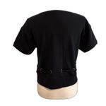 Fabletics | Odin Cinch Waist Detail Black Tee French Terry Fabric Size XS Photo 7