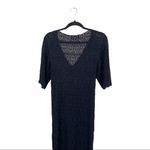 ZARA #156  black knit maxi dress Photo 8