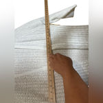 Coldwater Creek , White Soft Ribbon Yarn Cardigan,Size L,Made in Jordan Photo 7