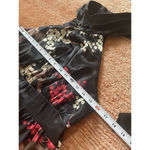 Forever Vintage USA Sakura Print Women’s Tie Neck Sleeveless Open Back Top L Size L Photo 2