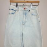 Sandro Paris Women's Jeans Size 36 FR Moms Jeans High Waisted Bleached Photo 1