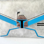 Lounge Fly  Jango Fett Crossbody Bag Purse‎ Chain Strap Disney Star Wars New w Tag Photo 10