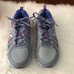 New Balance Grey & Pink Tennis Shoes Photo 1