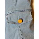 Color Me‎ Courtney Dress Womens 0 Blue Denim Alle Utility Fit And Flare Mini Photo 7