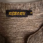 Reborn Charcoal Long Sleeve Dress Gray Photo 3