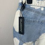 BLANK NYC Bleach Tie Dye Vintage High Rise jean shorts size 26 NWT Photo 4