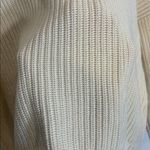 American Giant Chunky cropped crew sweater in creme white Size M Photo 3