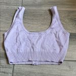 Glassons  Lilac Button-Up Tank Top Photo 3