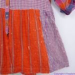 Free People NEW  Moon Bay Mixed Plaid‎ Top, XS Photo 7