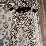 These Three Boutique  2 Piece Zebra Loungewear Set Photo 1